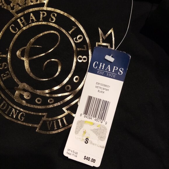 Women Tops 4 pc lot size SMALL New with tags Chaps Long Sleeve Tee Pullover - Picture 9 of 14